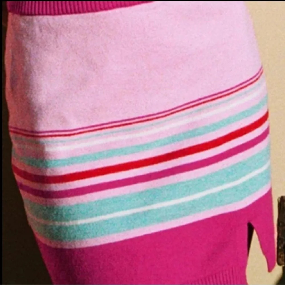 PRINCESS POLLY Pink and blue mini skirt - SIZE 6 - Picture 4 of 4